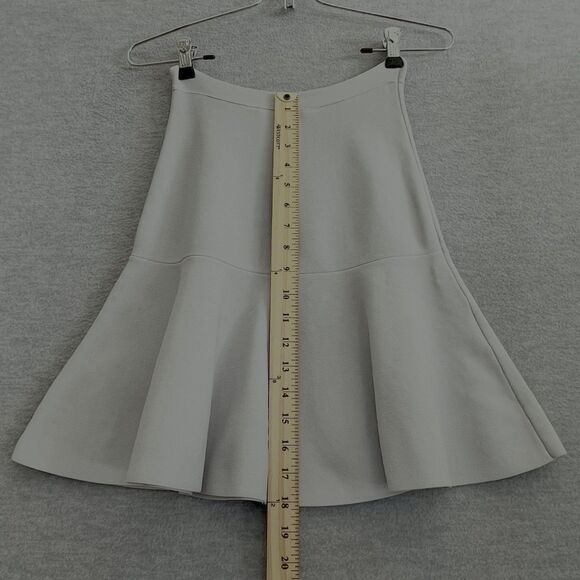 BCBG Amilya Flounce Sweater Mini Skirt Size XXS Skater Bodycon Tenniscore Preppy - Picture 9 of 10